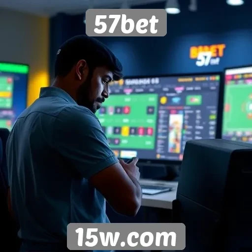 Experiência do usuário no site 57bet